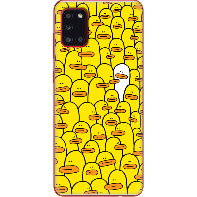 Чехол BoxFace Samsung A315 Galaxy A31 Yellow Ducklings