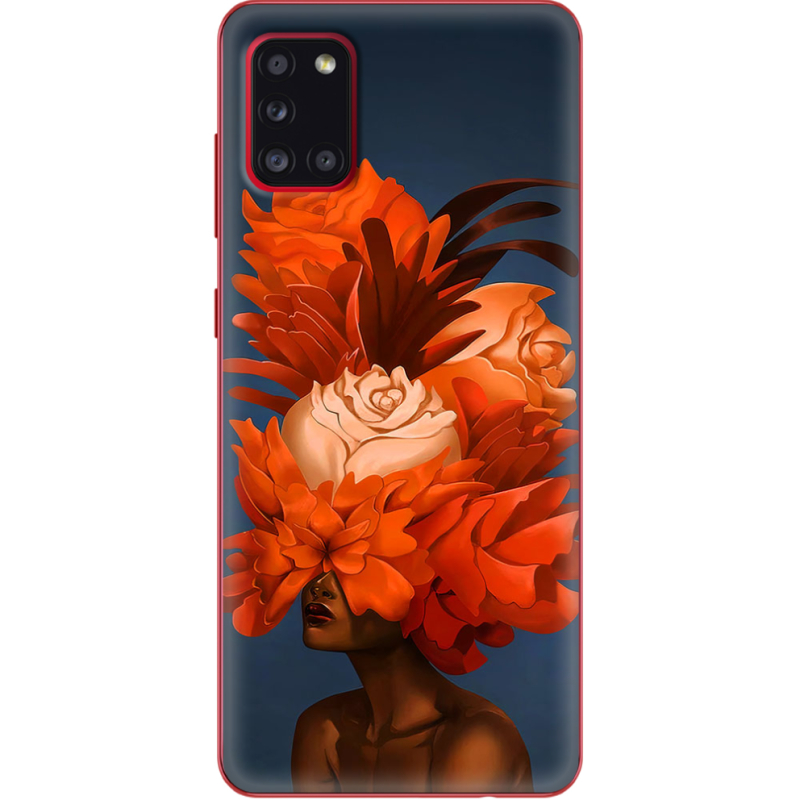 Чехол BoxFace Samsung A315 Galaxy A31 Exquisite Orange Flowers