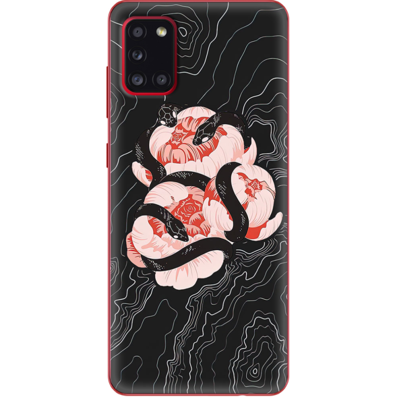 Чехол BoxFace Samsung A315 Galaxy A31 Snake Rose