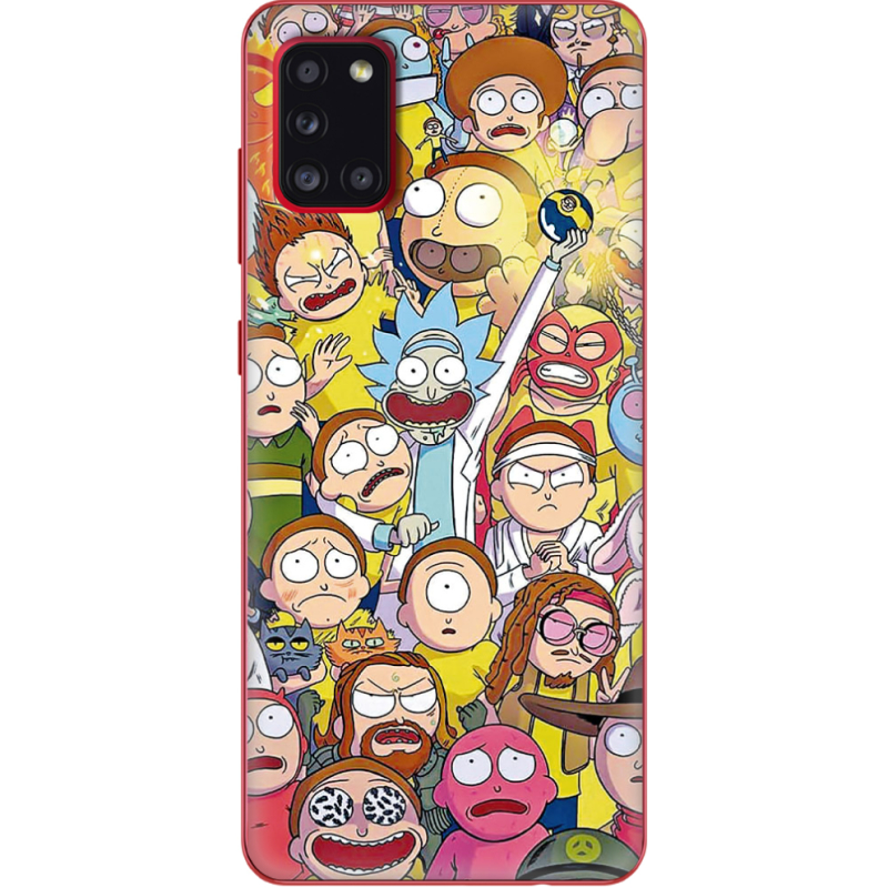 Чехол BoxFace Samsung A315 Galaxy A31 Rick and Morty