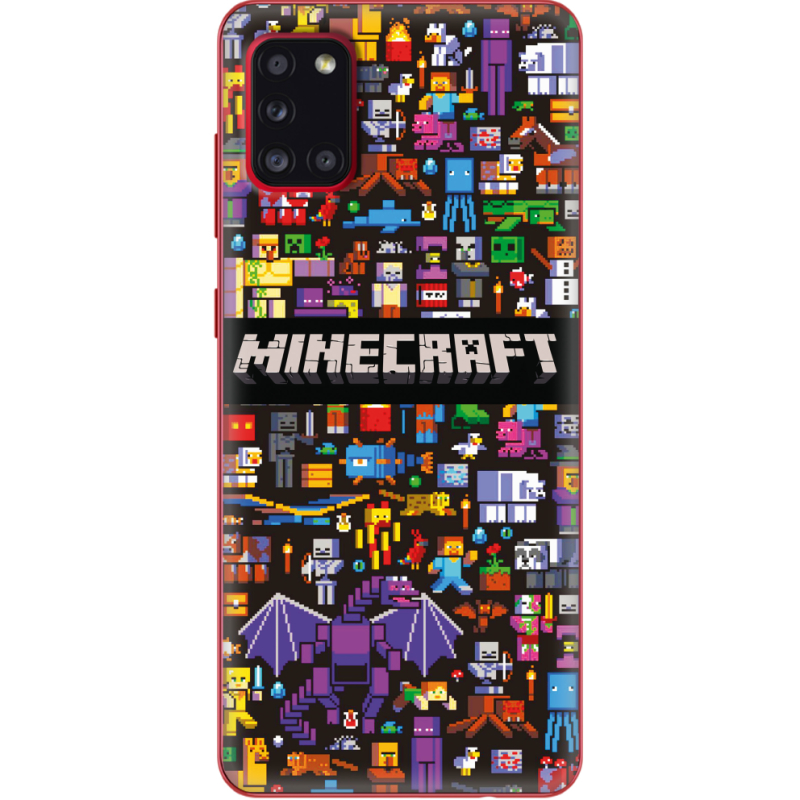 Чехол BoxFace Samsung A315 Galaxy A31 Minecraft Mobbery