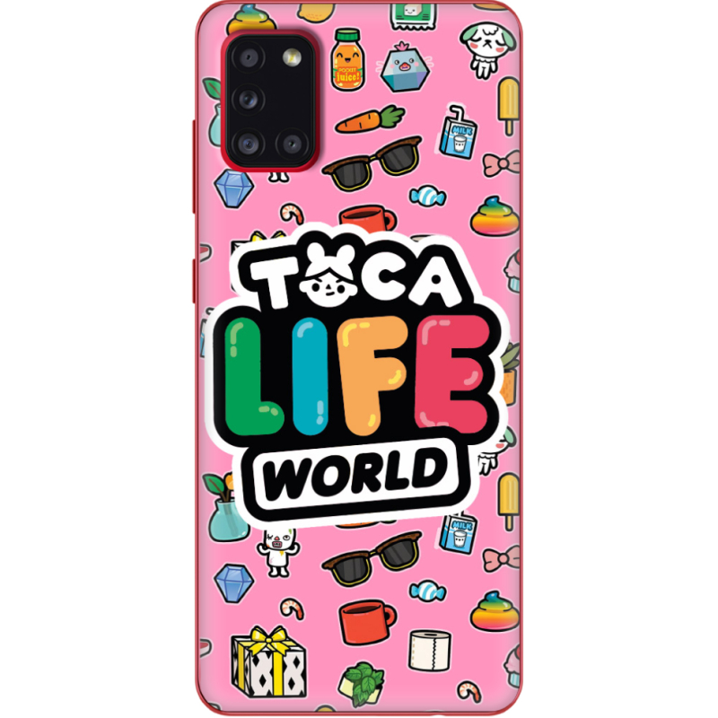 Чехол BoxFace Samsung A315 Galaxy A31 Toca Boca Life World