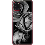 Чехол BoxFace Samsung A315 Galaxy A31 Black and White Roses