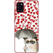 Чехол BoxFace Samsung A315 Galaxy A31 Raining Hearts