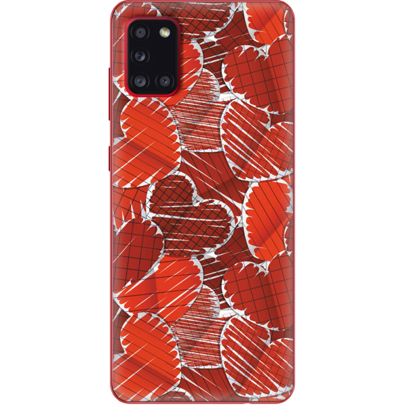 Чехол BoxFace Samsung A315 Galaxy A31 Heart Strings