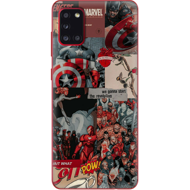 Чехол BoxFace Samsung A315 Galaxy A31 Marvel Avengers