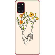 Чехол BoxFace Samsung A315 Galaxy A31 Flower Hands