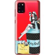 Прозрачный чехол BoxFace Samsung A315 Galaxy A31 City Girl