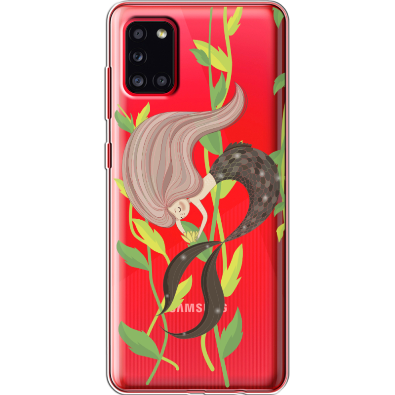 Прозрачный чехол BoxFace Samsung A315 Galaxy A31 Cute Mermaid