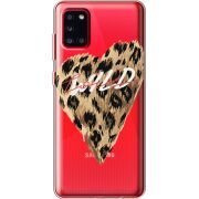 Прозрачный чехол BoxFace Samsung A315 Galaxy A31 Wild Love