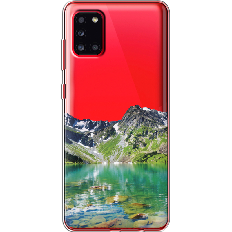 Прозрачный чехол BoxFace Samsung A315 Galaxy A31 Green Mountain