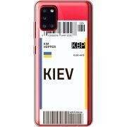 Прозрачный чехол BoxFace Samsung A315 Galaxy A31 Ticket Kiev