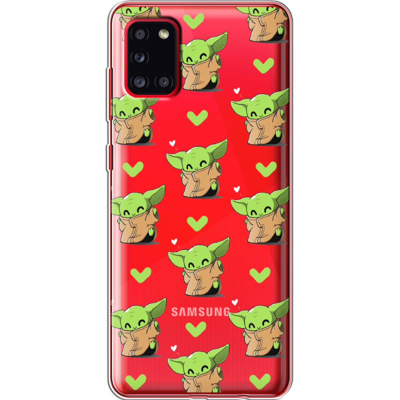 Прозрачный чехол BoxFace Samsung A315 Galaxy A31 Pattern Baby Yoda