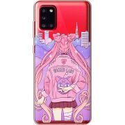 Прозрачный чехол BoxFace Samsung A315 Galaxy A31 Wiked Lady