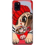 Прозрачный чехол BoxFace Samsung A315 Galaxy A31 Winter Puggy