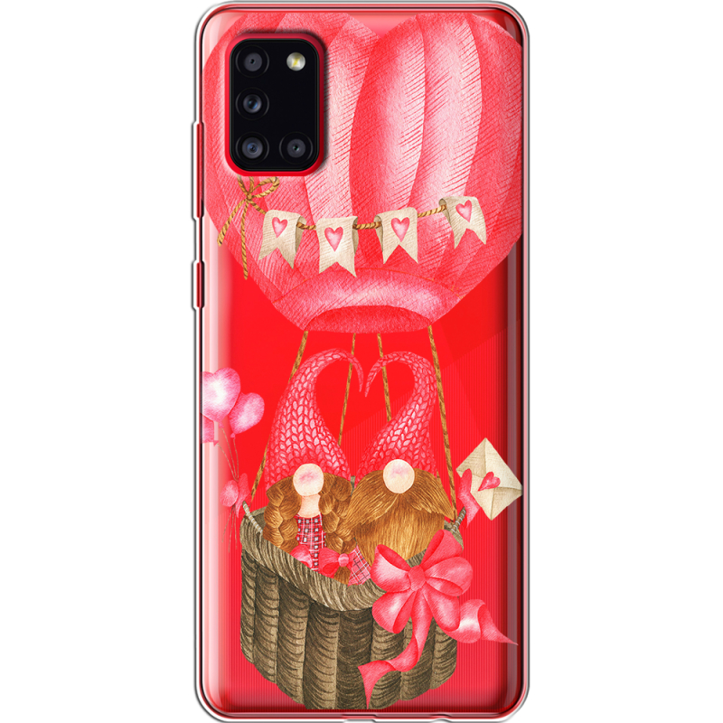 Прозрачный чехол BoxFace Samsung A315 Galaxy A31 Valentine Dwarfs