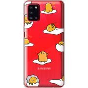 Прозрачный чехол BoxFace Samsung A315 Galaxy A31 Gudetama