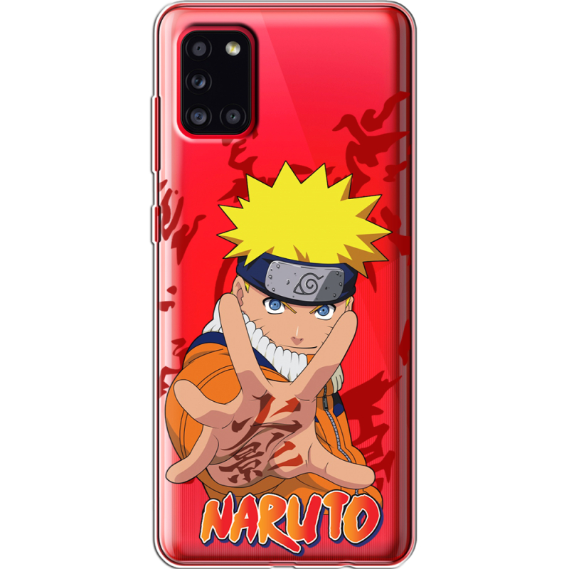 Прозрачный чехол BoxFace Samsung A315 Galaxy A31 Naruto