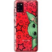 Прозрачный чехол BoxFace Samsung A315 Galaxy A31 Baby Yoda