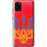 Прозрачный чехол BoxFace Samsung A315 Galaxy A31 Gold Trident