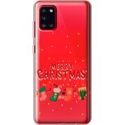 Прозрачный чехол BoxFace Samsung A315 Galaxy A31 Merry Christmas