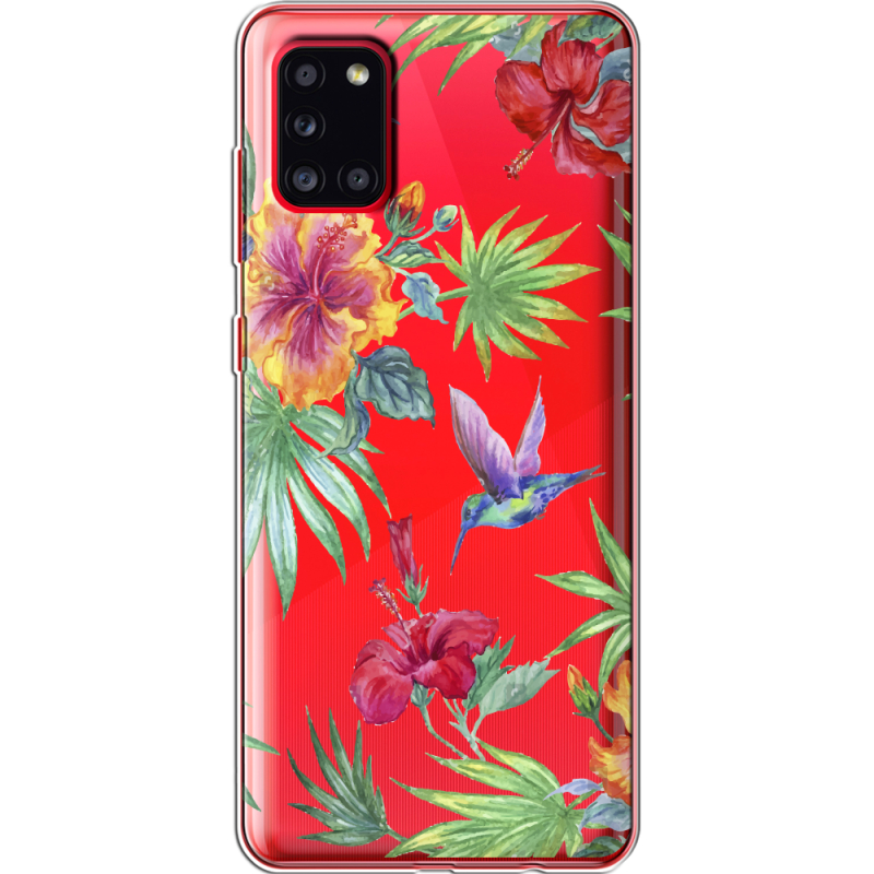 Прозрачный чехол BoxFace Samsung A315 Galaxy A31 Tropical