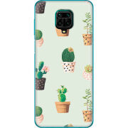 Чехол BoxFace Xiaomi Redmi Note 9S L-green Cacti