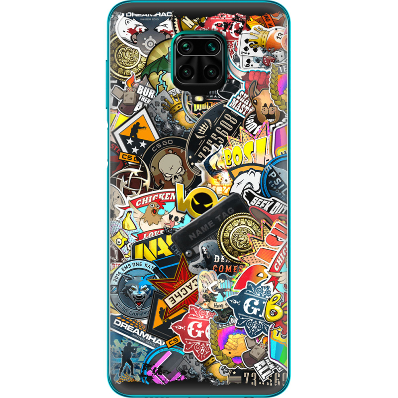 Чехол BoxFace Xiaomi Redmi Note 9S CS:Go Stickerbombing