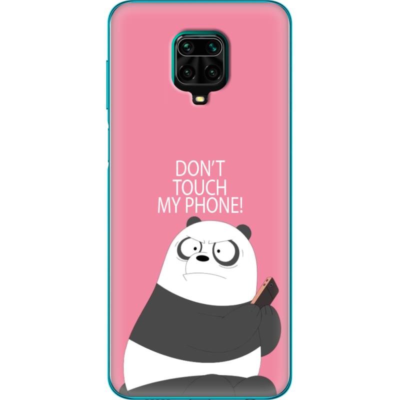 Чехол BoxFace Xiaomi Redmi Note 9S Dont Touch My Phone Panda