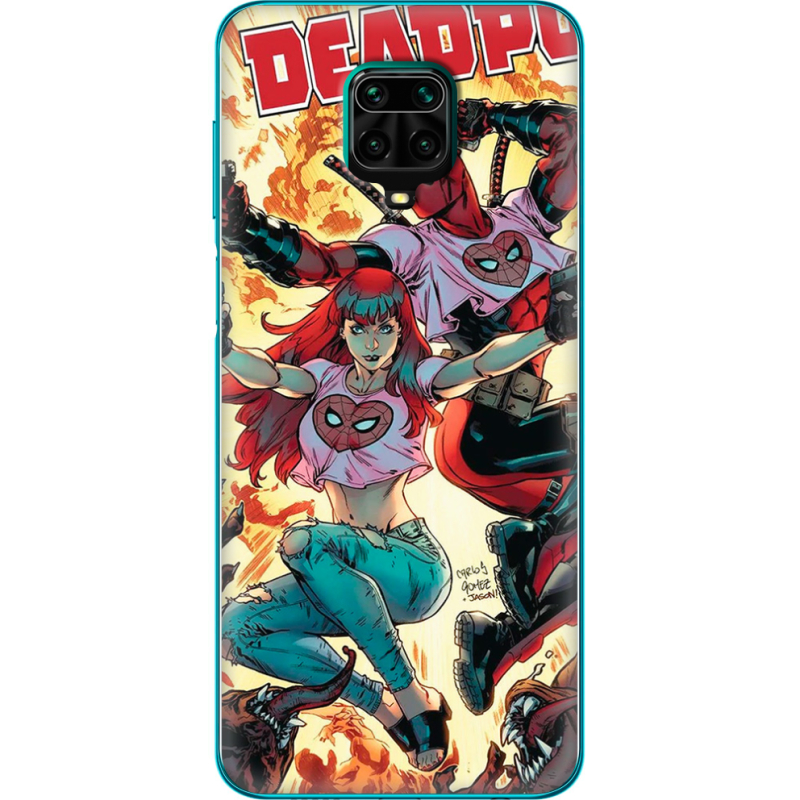 Чехол BoxFace Xiaomi Redmi Note 9S Deadpool and Mary Jane