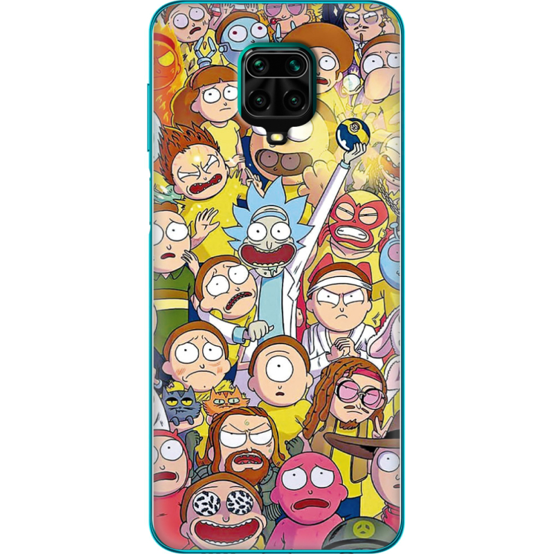 Чехол BoxFace Xiaomi Redmi Note 9S Rick and Morty