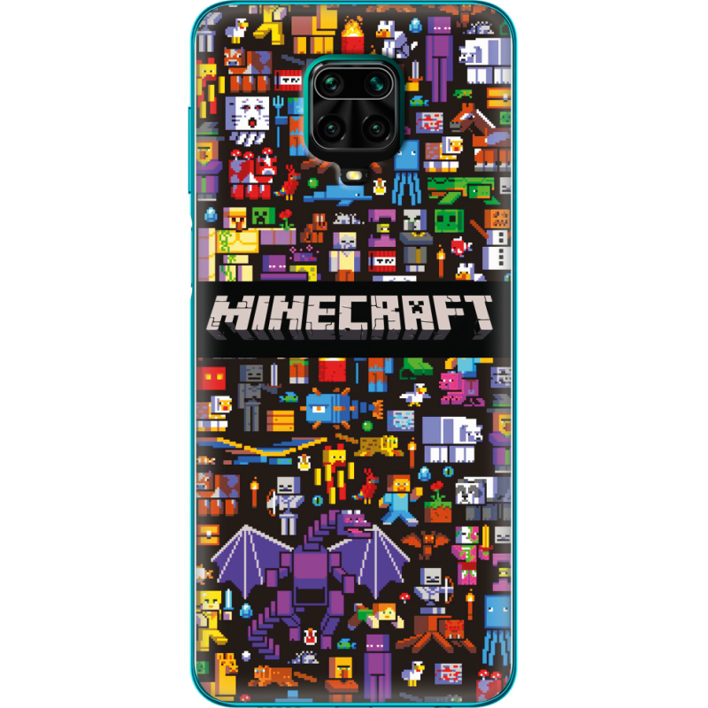 Чехол BoxFace Xiaomi Redmi Note 9S Minecraft Mobbery