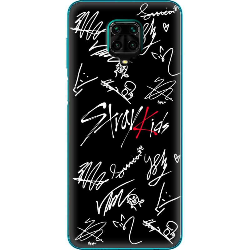 Чехол BoxFace Xiaomi Redmi Note 9S Stray Kids автограф