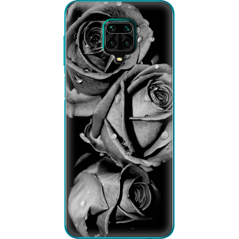 Чехол BoxFace Xiaomi Redmi Note 9S Black and White Roses