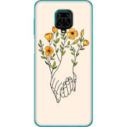 Чехол BoxFace Xiaomi Redmi Note 9S Flower Hands