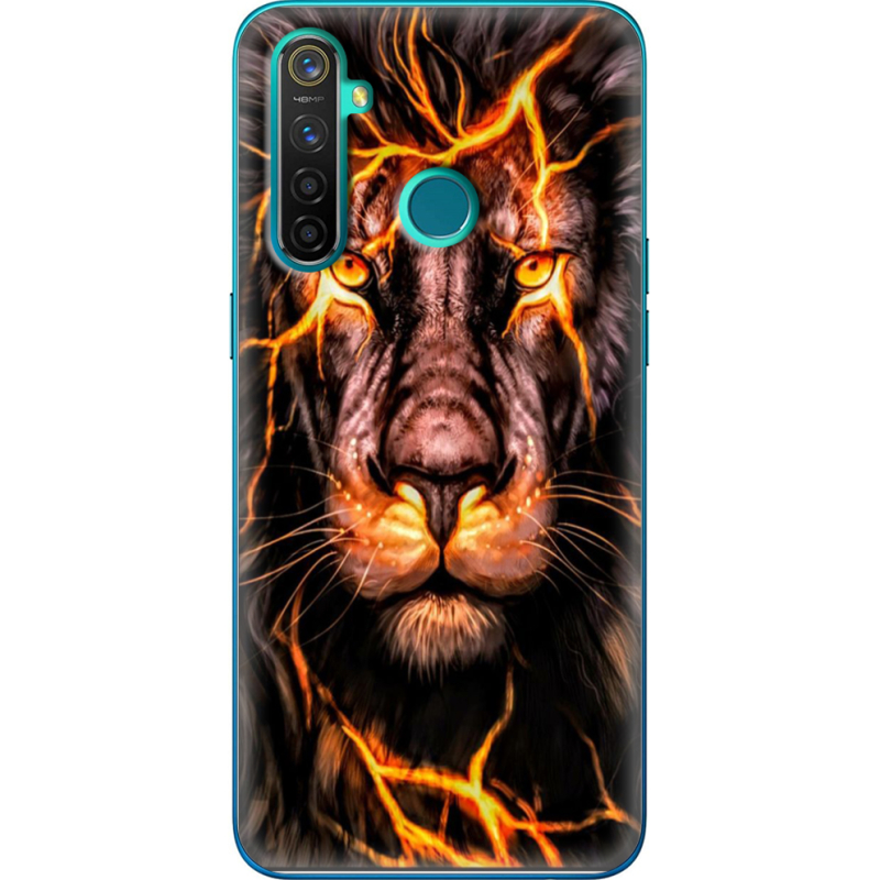 Чехол BoxFace Realme 5 Pro Fire Lion