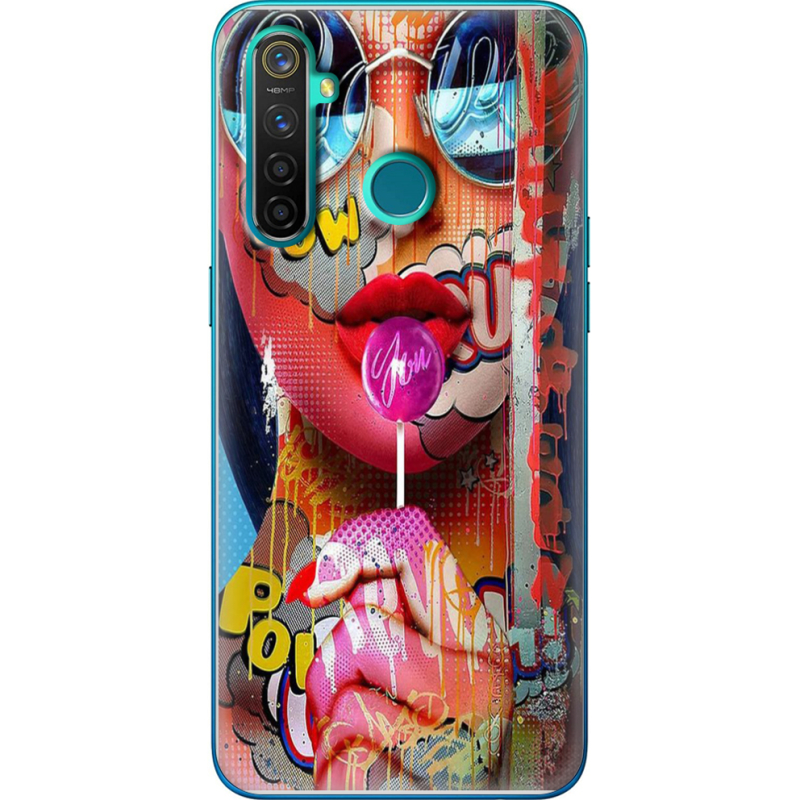 Чехол BoxFace Realme 5 Pro Colorful Girl