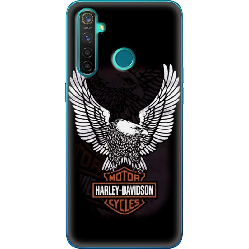 Чехол BoxFace Realme 5 Pro Harley Davidson and eagle