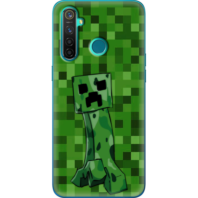 Чехол BoxFace Realme 5 Pro Minecraft Creeper