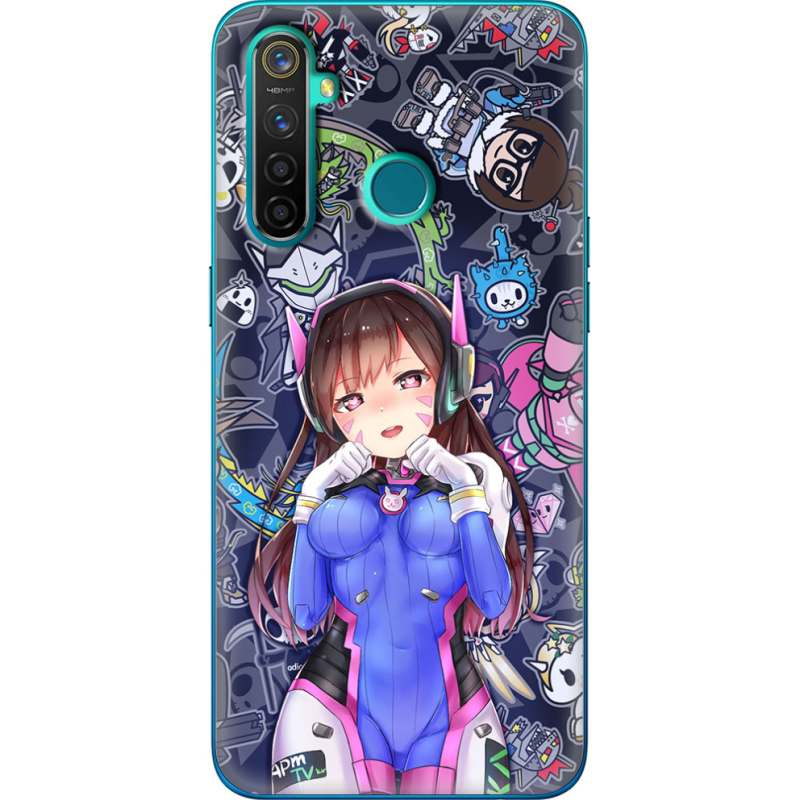 Чехол BoxFace Realme 5 Pro Overwatch D.VA