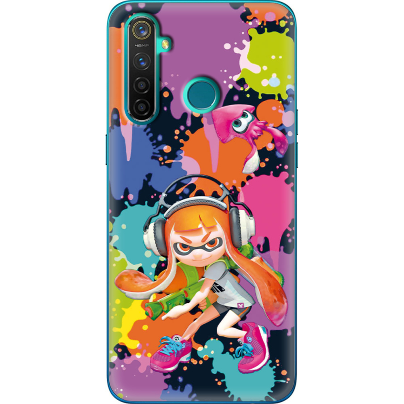 Чехол BoxFace Realme 5 Pro Splatoon Inklings