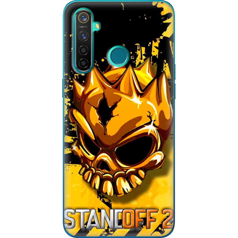 Чехол BoxFace Realme 5 Pro StandOff 2 gold