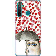 Чехол BoxFace Realme 5 Pro Raining Hearts