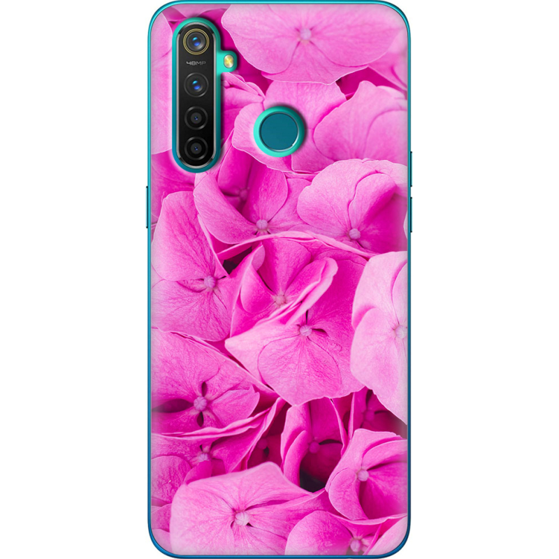 Чехол BoxFace Realme 5 Pro Pink Flowers