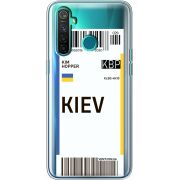Прозрачный чехол BoxFace Realme 5 Pro Ticket Kiev