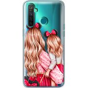 Прозрачный чехол BoxFace Realme 5 Pro Mouse Girls