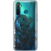 Прозрачный чехол BoxFace Realme 5 Pro Chinese Dragon