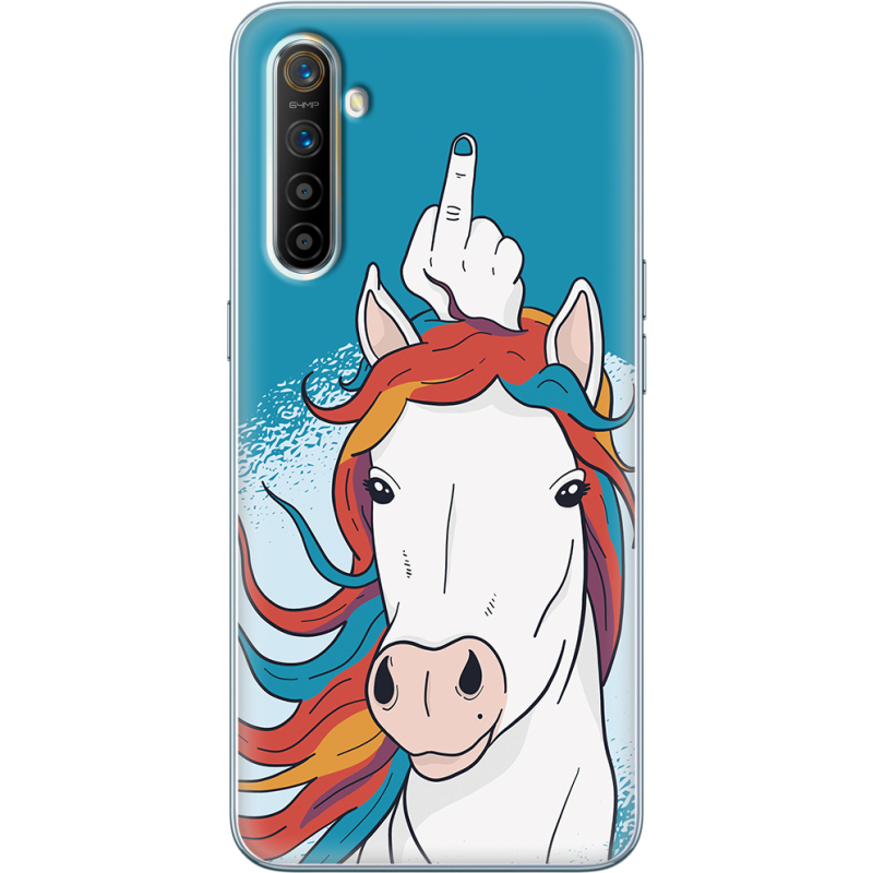 Чехол BoxFace Realme XT Fuck Unicorn