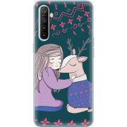 Чехол BoxFace Realme XT Girl and deer