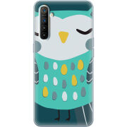 Чехол BoxFace Realme XT Green Owl